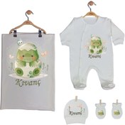 Resim Pia Baby Gl 1924-03 Isme Özel Battaniyeli Tulum Seti 
