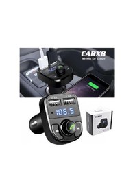 Resim Diğer Carx8 Digital Ekran Bluetooth Araç Kiti Mp3 Fm Transmitter 