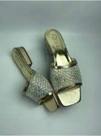 Resim Ortu Gold Cilt İşlemeli Terlik Gold 