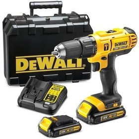 Resim Dewalt DCD776S2 18V 1.5 Ah Li-ion Çift Akülü Darbeli Matkap Vidalama 