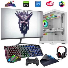 Resim Rogame RKT660910 i5-14400F 16 GB 480 GB SSD 8 GB RTX3050 27" Free Dos Masaüstü Oyuncu Bilgisayarı 
