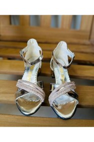 Resim Gala Önü Çapraz Çocuk Topuklu Ayk Gold 