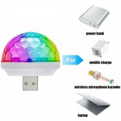 Resim ELECTRONİC CHEAP Usb Girişli Mini Sese Duyarlı Mini Usb Disko Topu Telefon Tablet Araç Mikrofon Uyumlu 