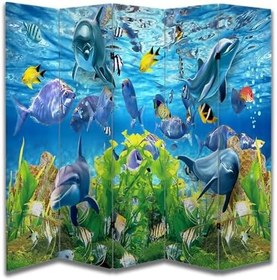 Resim Çocuk Temalı Özel Tasarım Paravan Room Divider 180 x 200 cm 