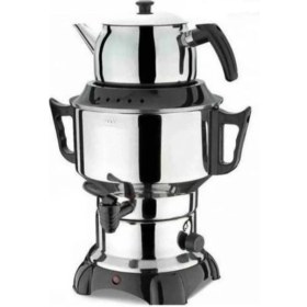 Resim Allians Siyah Klasik Elektrikli Semaver 4.5 Litre, Pratik ve Şık Tasarım 