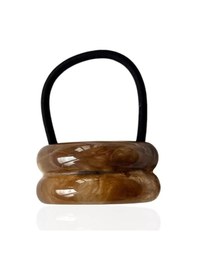 Resim Caş Dekorasyon Kahverengi Mermer Görünümlü Lastik Toka Kahverengi 