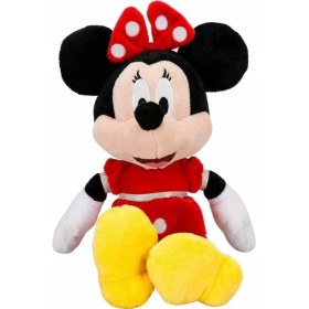 Resim 3415 minnie kırmızı elbiseli peluş 30 cm - sunman 