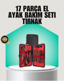 Resim Siyah Kaymaz Teknolojili El Ve Ayak Bakım Seti 