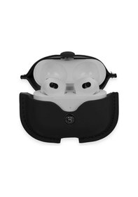 Resim Durukar Airpods 3 3.nesil Çanta Deri Kılıf - Siyah 