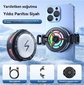 Resim Profesyonel Çift Çekirdekli Telefon Soğutucu - Yarı İletken Buzlanmalı Manyetik Soğutma Kılıfı, Oyun & Canlı Yayın İçin Yüksek Performans 1 