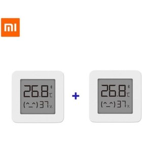 Resim Xiaomi Mijia Akıllı Sıcaklık Ve Nem Ölçer Termometre 2'li 