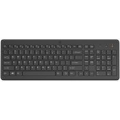 Resim HP 225 805t1aa Kablosuz Klavye 2.4ghz (1 X AAA PİL) Siyah (12 KISAYOL KOMBİNASYONU) 