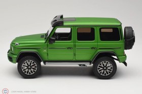 Resim 1:18 Almost Real 2023 Mercedes Benz G Class G63 AMG W463 Hell Magno Green 