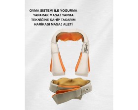 Resim Kaia Ovmalı Isıtmalı Elektrikli Masaj Aleti – Boyun, Sırt, Bel, Omuz ve Bacak Için Profesyonel Masaj Aleti 