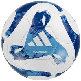 Resim Adidas Ht2429 Tiro League 5 No Futbol Topu Mavi Beyaz 