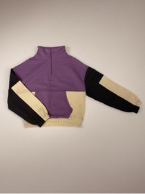 Resim lavenirkids Ekek Kız Çocuk Sweatshirt Eşofman Üstü 