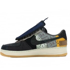 Resim Nike Air Force 1 Low Travis Scott Cactus Jack Erkek Sneakers N213 