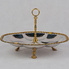 Resim LAMEDORE Black Pearl Halat Desenli 6'lı Mini Kek Standı 