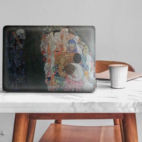 Resim Gustav Klimt Ölüm Notebook Sticker, Laptop sticker,, Hp Sticker, Asus Sticker, 15.6 inç Sticker 