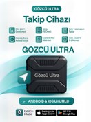 Resim GÖZCÜ Ultra IOS Android Uyumlu Airtag Anlık Geçmişe Dönük Konum GPS Araç Motor Çocuk Akıllı Takip Cihazı 