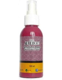 Resim Artdeco Sprey Kumaş Boyası 1206 Bordo 