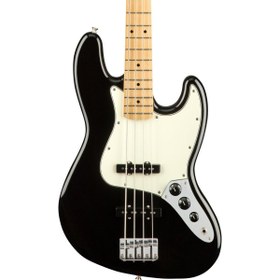Resim Fender Player Jazz Bass 4 Telli Bas Gitar - Black / Maple 