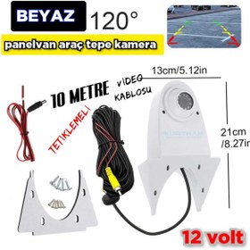 Resim Twogo PANELVAN ARAÇLARA ÖZEL TELESKOP TİP ARAÇ GERİ GÖRÜŞ TEPE KAMERASI 12 VOLT 