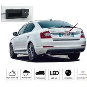 Resim Skoda Octavia Mk3 A7 2015-2020 Kamerası Bagaj Açma Kolu Tutamak 