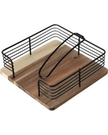 Resim Akasya Yatay Peçetelik 19 cm 