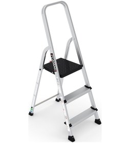 Resim Çağsan BG2 2+1 Basamaklı Bergama Tablalı Merdiven 