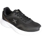 Resim Kinetix Kadın Siyah Fileli Yazlık Sneaker Spor Yürüyüş Ayakkabısı 001 