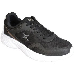 Resim Kinetix Kadın Siyah Fileli Yazlık Sneaker Spor Yürüyüş Ayakkabısı 001 