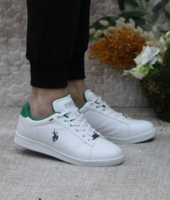 Resim U.S. Polo Assn. Erna 4Fx Beyaz Yeşil Ürün Sneaker Spor Ayakkabı 001 