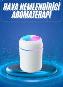 Resim Vemora Rgb Işıklı Ulrasonik Ledli Hava Nemlendirici Buhar Makinesi Buhardanlık 