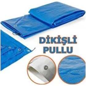 Resim Ebatlı Çadır Branda, 120 Gr/m2 Su Geçirmez, Kamyon Saman İnşaat Gölgeleme Çadırı 7x10 Mrt30 