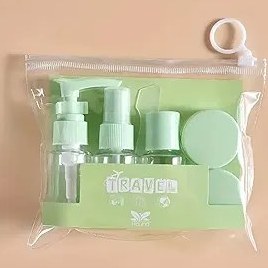 Resim Microcase Doldurulabilir Kaplar Seyahat Banyo Seti 6 Parça - AL5110 (MOR) 