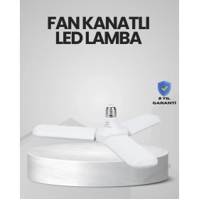 Resim SARVONA Enerji Tasarruflu LED Ampül 60 Watt 4 Kollu Beyaz Işık 
