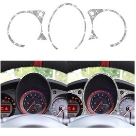 Resim Nissan 370z Z34 2009-araba Hız Panosu Elmas Dekorasyon Etiketi, Sol Ve Sağ Sürücü 1 Adet 