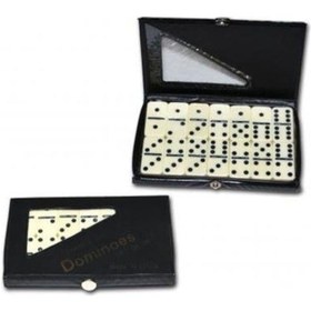 Resim Star Oyun Aletleri Çanta Melamin Domino Masa Oyunu, 28 Taş Aile Oyunu, Dominoes Double Six 