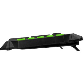 Resim Hytech HYK-46 GAMY USB Yeşil Tuşlu Q Oyuncu Klavyesi 