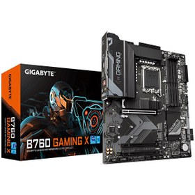 Resim Gigabyte B760 Gaming X Intel B760 Soket 1700 DDR5 7600MHz ATX Gaming Anakart 