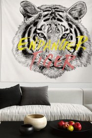 Resim Endanger Tiger Duvar Örtüsü 