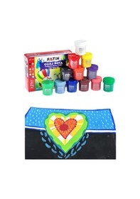 Resim 12 Renk Guaj Boya Fatih 25x35 Cm Telli Spralli Resim Defteri Palet Resim Fırçası 15 Yaprak Guajboya Resim Defteri Çok Renkli 