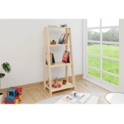 Resim Bienwood BİE-7058 4 Raflı Çocuk Kitaplığı 