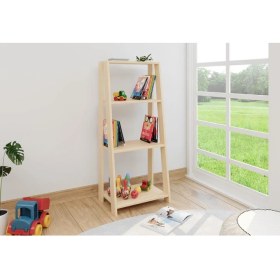 Resim Bienwood BİE-7058 4 Raflı Çocuk Kitaplığı 