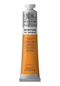 Resim Winsor Newton Winton Yağlı Boya 200 ML - N:46 Cadmium Yellow Deep 