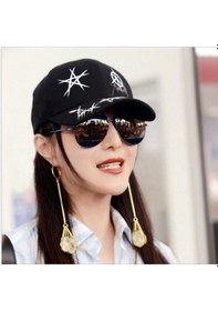 Resim Valkyrie Trucker Şapka Unisex Metal Tokalı Ayarlanabilir Beyzbol Siyah 