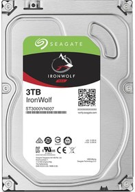 Resim Seagate IronWolf ST3000VN007 3.5" 3 TB 5900 RPM SATA 3 HDD 