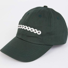 Resim DeFacto Kadın Etiket Baskılı Dokuma Beyzbol Basketbol Şapkası D7990AX25SMGN10 Yeşil 