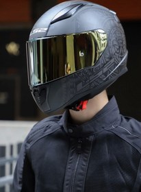 Resim LS2 Rapid 2 Takaroa Mat Siyah Kask 